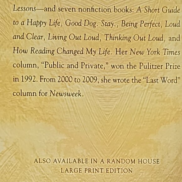 Every Last One A Novel by New York Times Best Seller Anna Quindlen Hardback Book - Picture 16 of 16